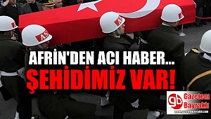 Afrin'den acı haber: Piyade Binbaşı Mithat Dunca şehit oldu