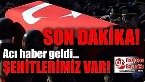 Afrin ve Bitlis'ten acı haber geldi
