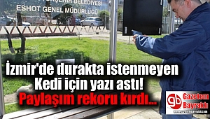 Durakta İstenmeyen Kedi İçin Yazı Astı, Paylaşım Rekoru Kırdı