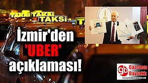 İzmir'den 'UBER' açıklaması