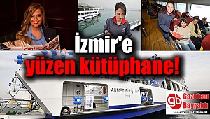 İzmir'e yüzen kütüphane