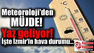 Meteoroloji'den müjde : Yaz geliyor