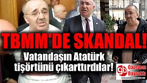 TBMM'de Atatürk tişörtü skandalı