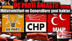 Üç parti anlaştı işte yeni haklar