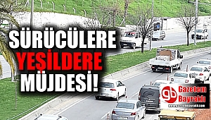 Yeşildere yolunda trafik normale dönüyor