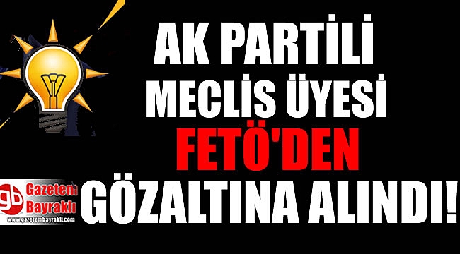 AK Partili meclis üyesi FETÖ'den gözaltına alındı