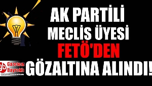 AK Partili meclis üyesi FETÖ'den gözaltına alındı