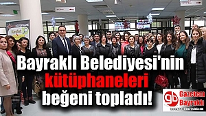 Bayraklı Belediyesi'nin kütüphaneleri beğeni topladı