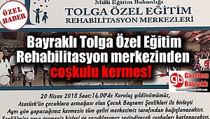 Bayraklı Tolga Özel Eğitim Rehabilitasyon merkezinden kermes
