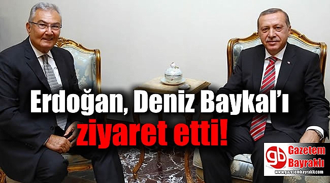 Erdoğan, Deniz Baykal’ı ziyaret etti