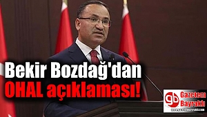 Hükümetten OHAL açıklaması