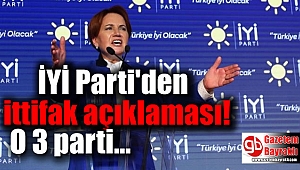 İYİ Parti'den ittifak açıklaması