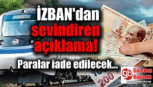 İZBAN'da arıza mağdurlarını sevindirecek haber