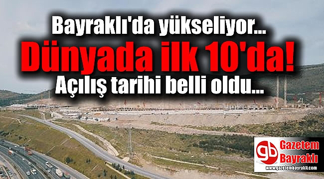 İzmir Bayraklı Entegre Sağlık Kampüsü inşaatı yükseliyor