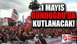 İzmir'de 1 Mayıs, Gündoğdu Meydanı'nda kutlanacak