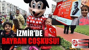 İzmir'de bayram coşkusu