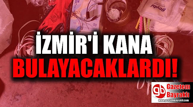 İzmir'de eylem yapmaya hazırlanan teröristler yakalandı