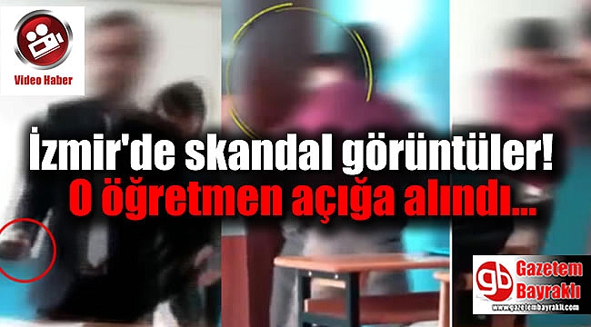 İzmir'de okulda skandal
