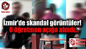İzmir'de okulda skandal