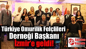 İzmir'de omurilik felcine dikkat çektiler