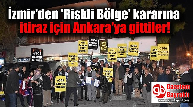 İzmir'den 'Riskli Bölge' kararına itiraz için Ankara'ya gittiler