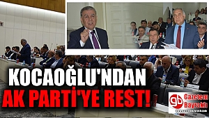 Kocaoğlu'ndan Ak Parti'ye rest
