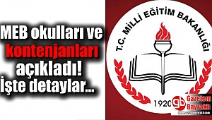 MEB okulları ve kontenjanları açıkladı