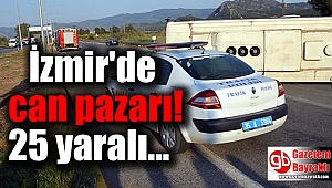 Servis minibüsü ile otomobil çarpıştı