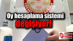 YSK'nın oy hesaplama sistemi değişiyor