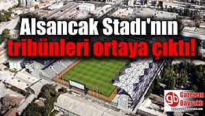 Alsancak Stadı'nın tribünleri ortaya çıktı