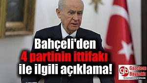 Bahçeli'den 4 partinin ittifakı ile ilgili açıklama
