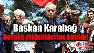 Başkan Karabağ, Bayraklı'daki derneklerin etkinliklerine katıldı