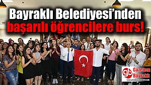 Bayraklı Belediyesi’nden başarılı öğrencilere burs