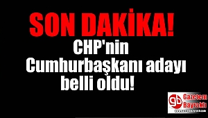 CHP'nin Cumhurbaşkanı adayı belli oldu