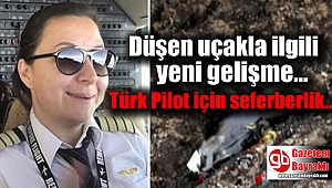 Düşen uçakla ilgili yeni gelişme