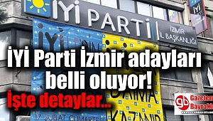 İYİ Parti İzmir adayları belli oluyor