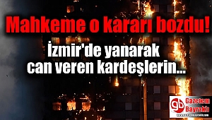 İzmir'de 2 Kardeşin Hayatını Kaybettiği Yangın