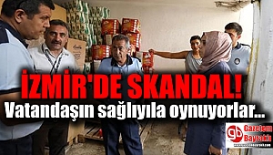 İzmir'de ihbar üzerine yapılan baskın şok etti