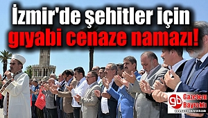 İzmir'de İsrail terörüne lanet yağdı