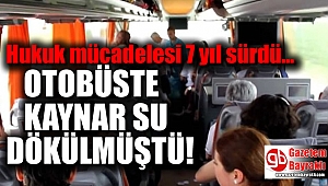 İzmir'den yolculuk ederken yanan yolcuya 7 yıl sonra sevindiren haber