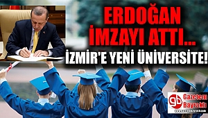İzmir'e yeni üniversite
