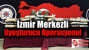 İzmir Merkezli Uyuşturucu Operasyonu