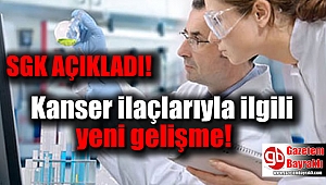 Kanser ilaçlarıyla ilgili yeni gelişme