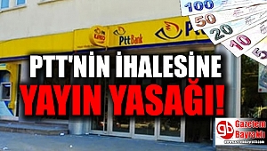 PTT’nin ballı ihalesiyle ilgili haberlere yayın yasağı