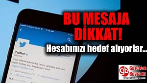Bu mesaja dikkat