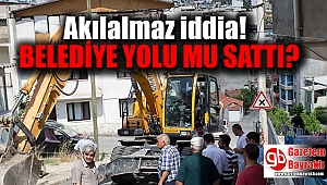 Buca'da belediye yolu sattı iddiası