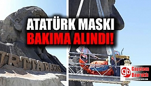 İzmir Atatürk Maskı bakıma alındı