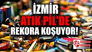 İzmir, atık pil toplamada rekora koşuyor