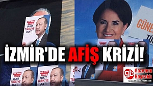 İzmir'de afiş krizi
