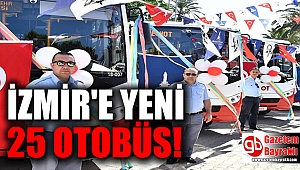 İzmir'in yeni otobüsleri yollara hazır